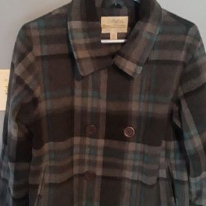 Wool Plaid Jacket